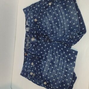 Miss me polka dot shorts size 26